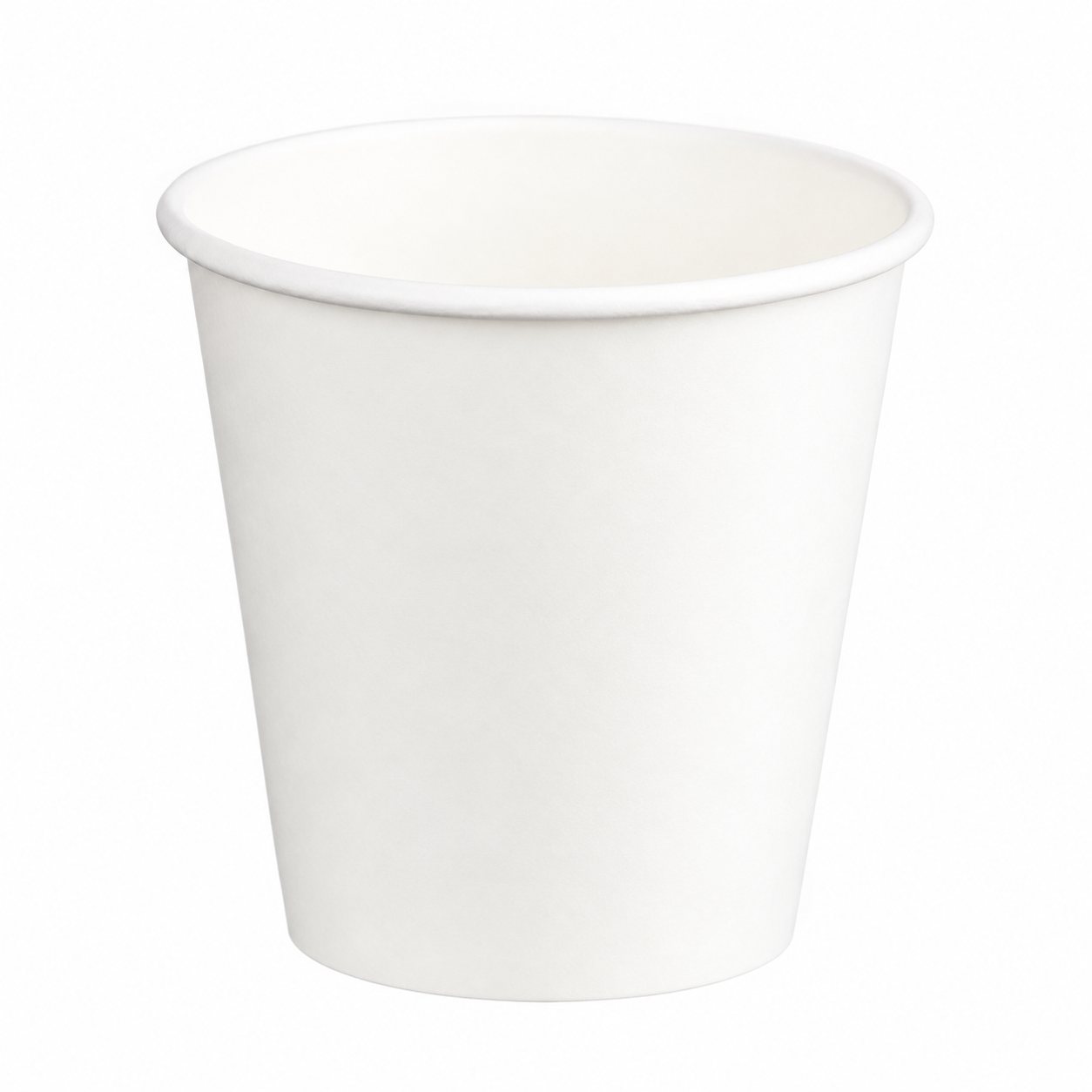 8oz white single wall paper coffee cup 1000pcs/ctn