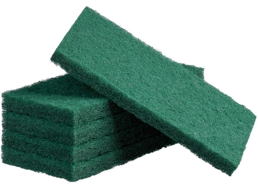 Thick Scouring Pads, Green,115x250x20mm,40 PCS/CTN