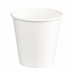 8oz white single wall paper coffee cup 1000pcs/ctn